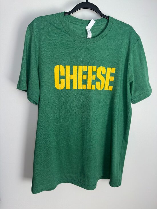 Bella Canvas Other - CHEESE TSHIRT. GREEN BAY PACKERS. BELLA BRAND